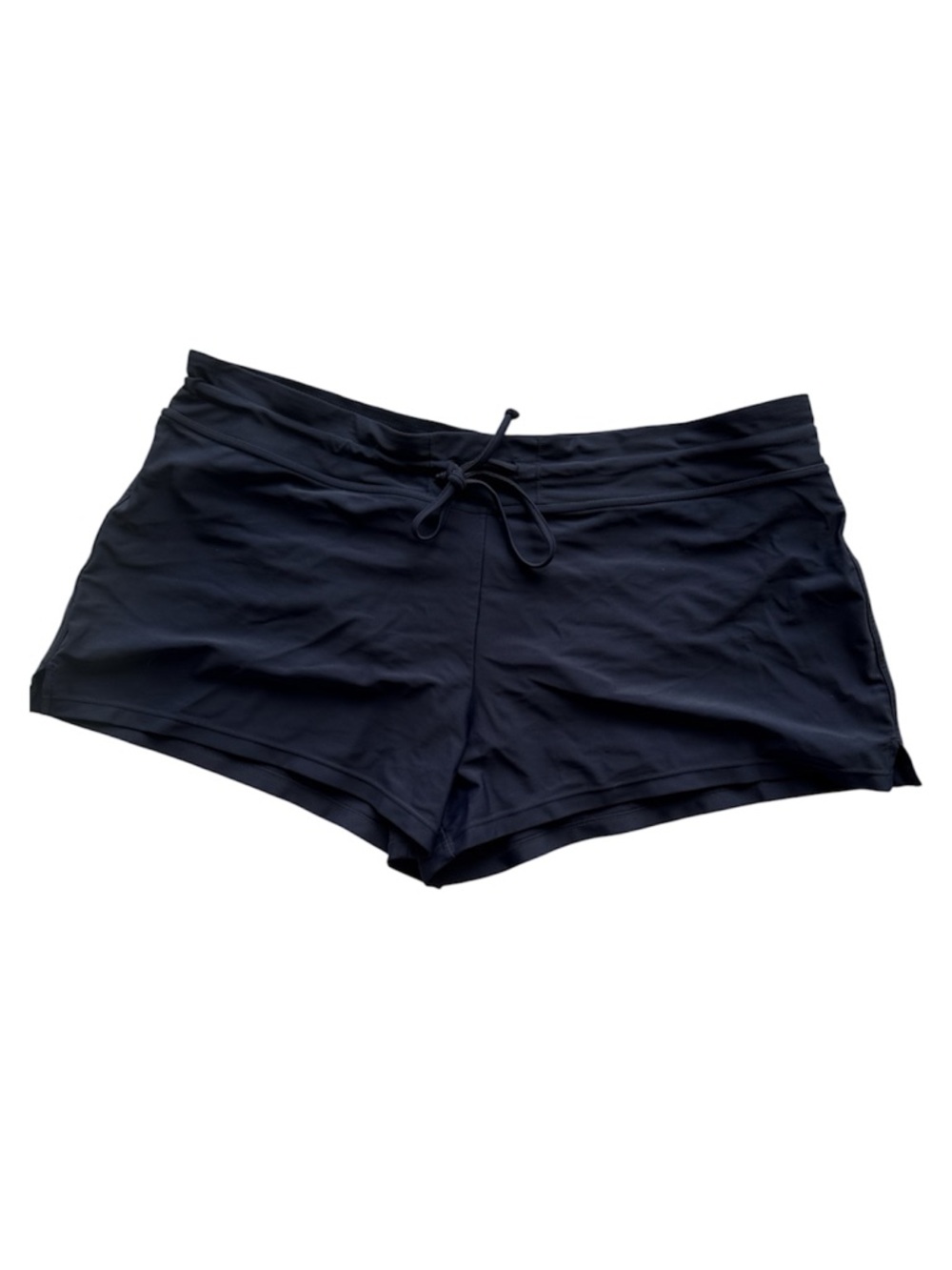 Navy Blue Swim Shorts with Drawstring